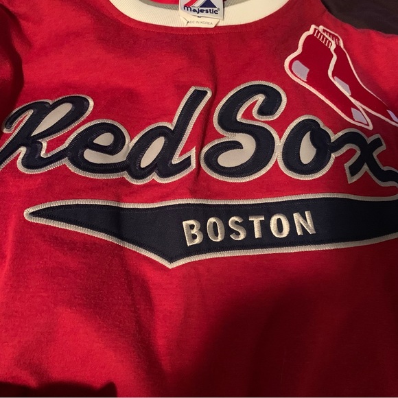 Vintage Majestic Boston Red Sox shirt - Men’s Large - Picture 3 of 4